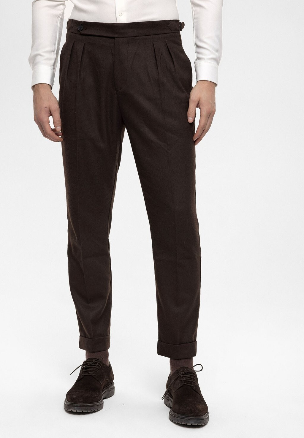 

Брюки HIGH WAIST PLEATED Antioch, цвет brown