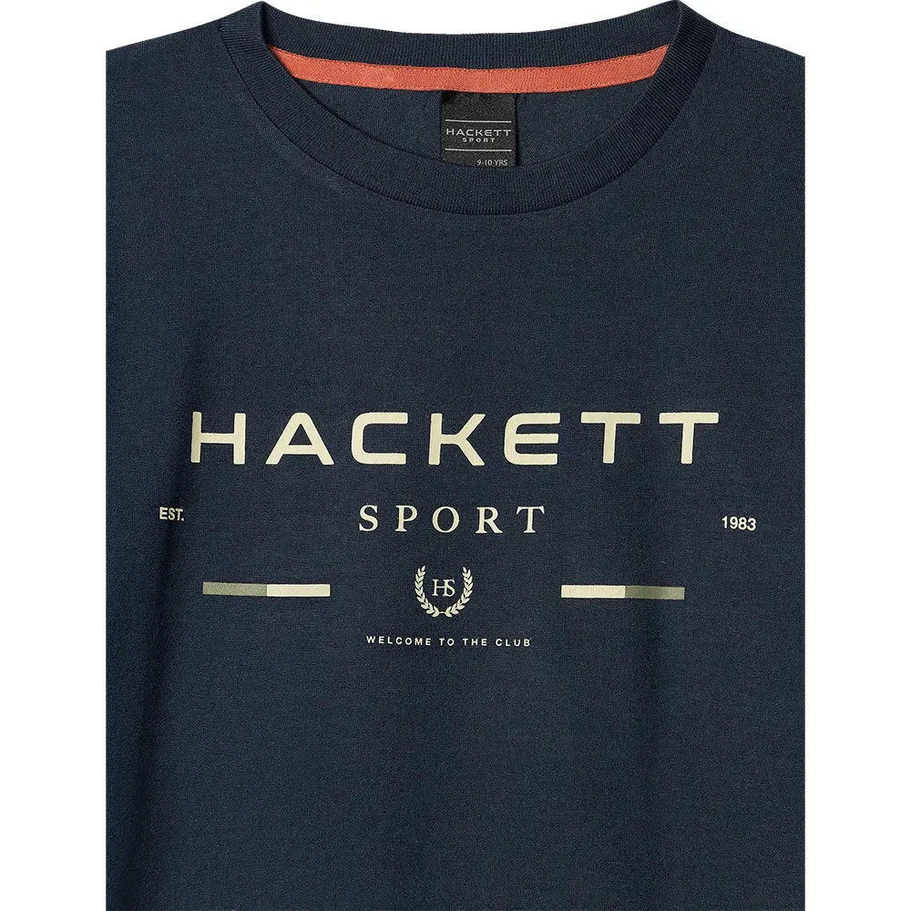 Детская футболка для мальчиков с коротким рукавом Hackett, Blue — фото 3