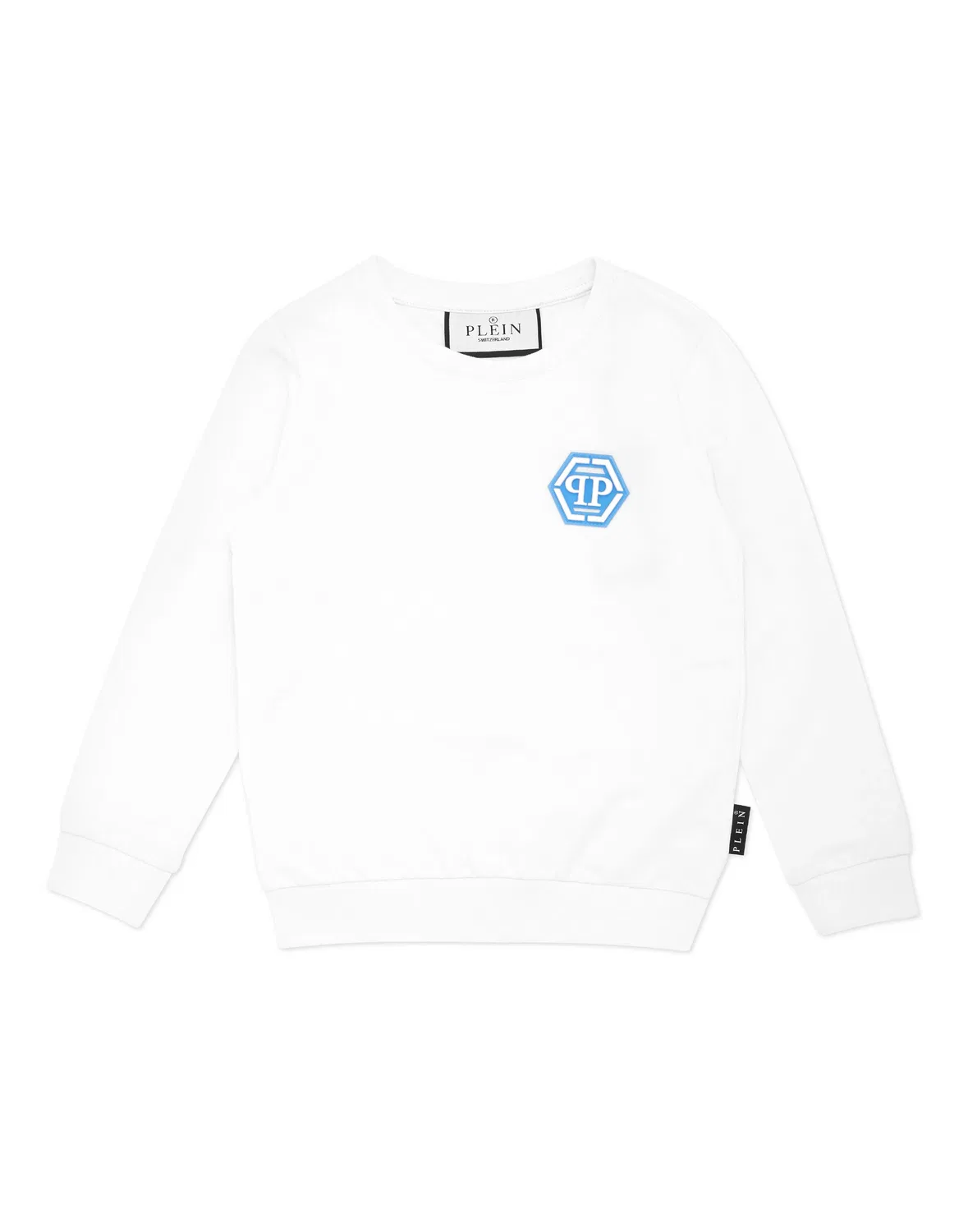 Детский свитшот с логотипом Iconic Plein PHILIPP PLEIN, White