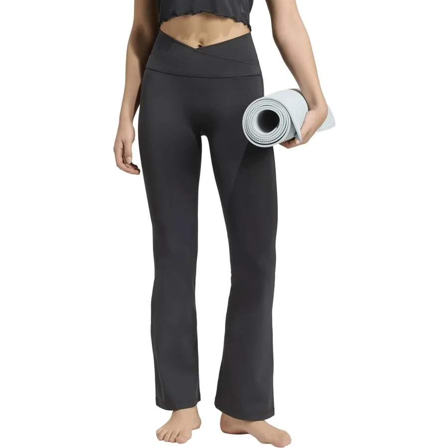 Леггинсы с длинным рукавом adidas W 3ss Flare, Черный