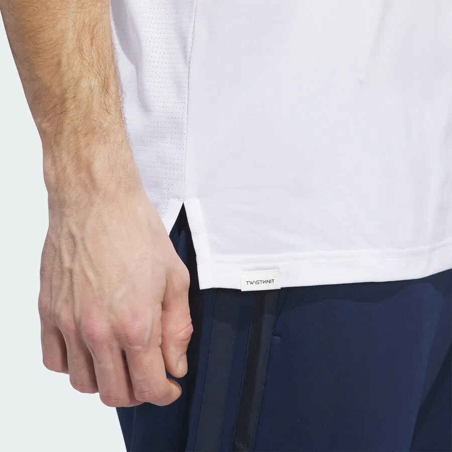 Спортивная футболка ADIDAS PERFORMANCE Performance Shirt 'Beyond Vent' белого цвета — фото 4
