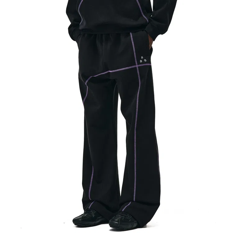 Детские повседневные брюки прямого кроя FPA, Black Pants