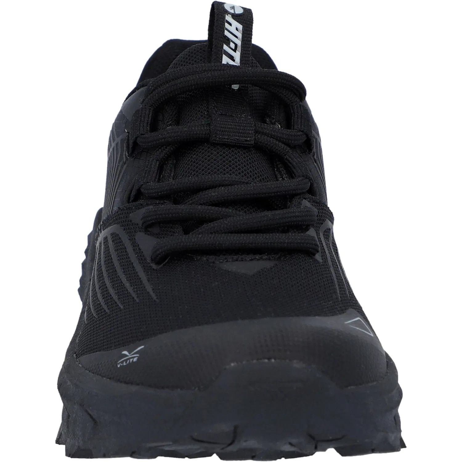 Детские кроссовки с защитой пальцев и пятки Hi-Tec, Black/Ultimate Gray