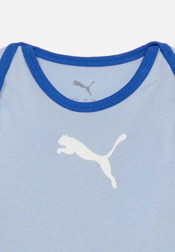 Комплект для новорожденных хлопковый Puma, синий — фото 4