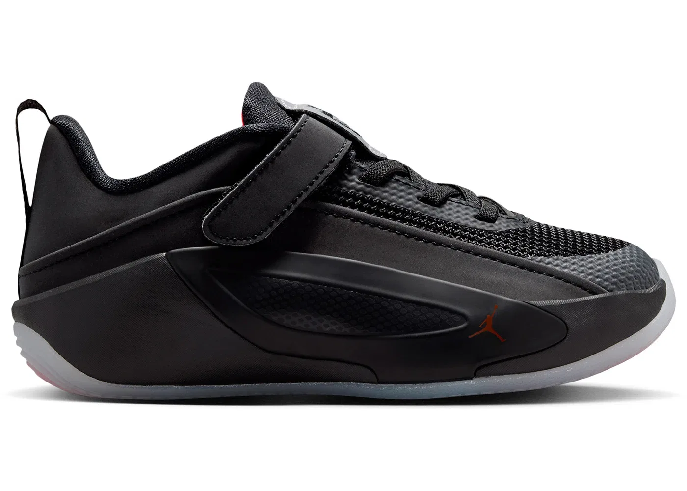 Детские кроссовки для мальчиков с длинным шнурком Jordan Luka 5 Jordan, Black/Bright Crimson