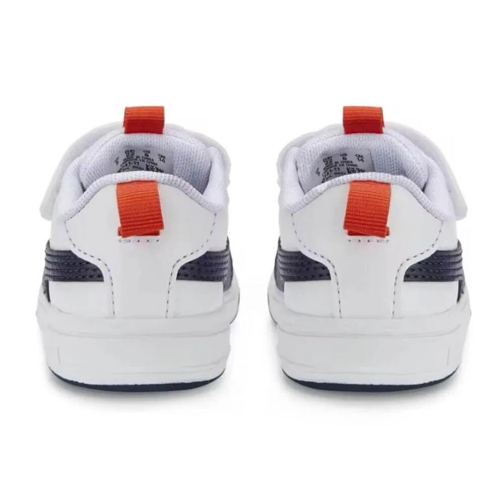 Детские кроссовки Puma Multiflex, Цвет: Weiss Dunkelblau — фото 4
