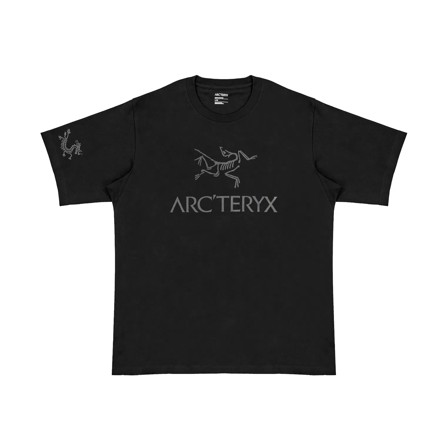 Футболка с логотипом ARC'WORD, Arcteryx, Black