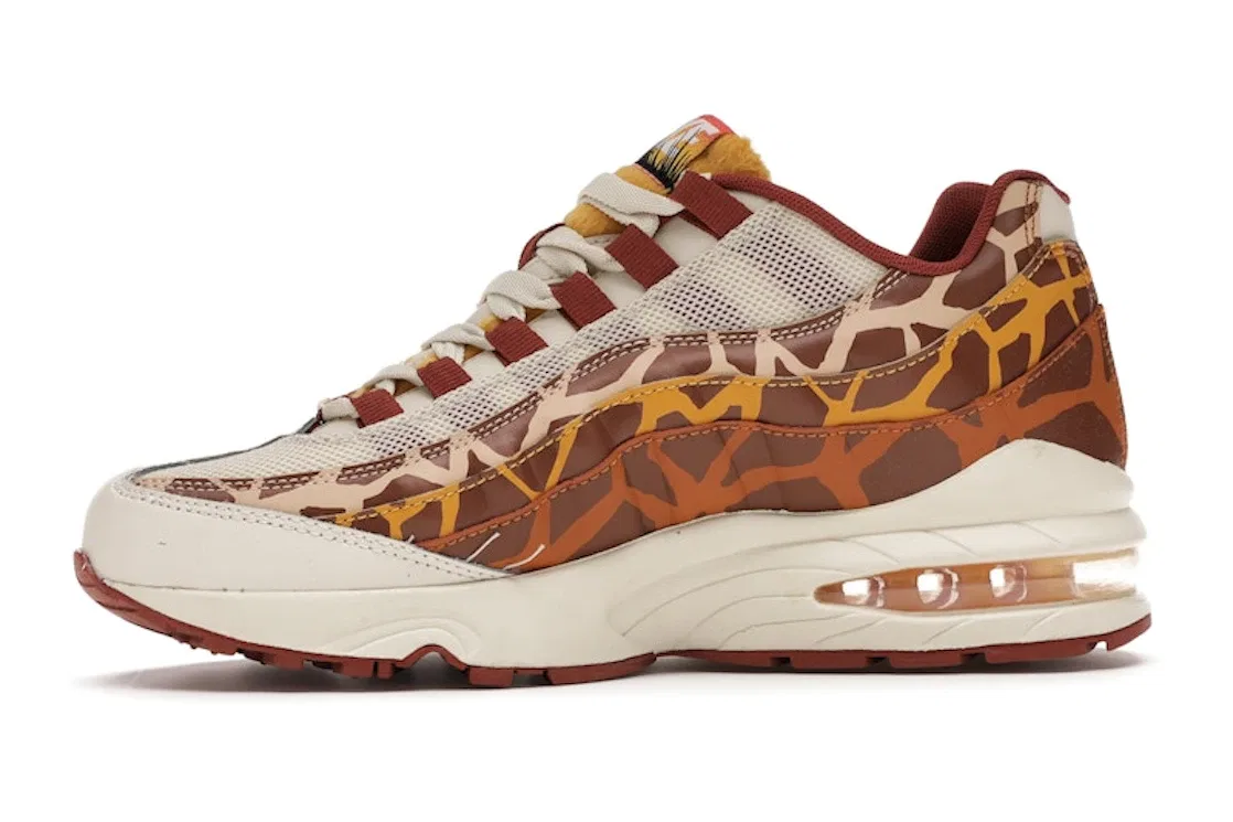 Детские кроссовки Lifestyle Nike Air Max 95, Light Cream/Russet-Rugged Orange-Pollen Rise — фото 3