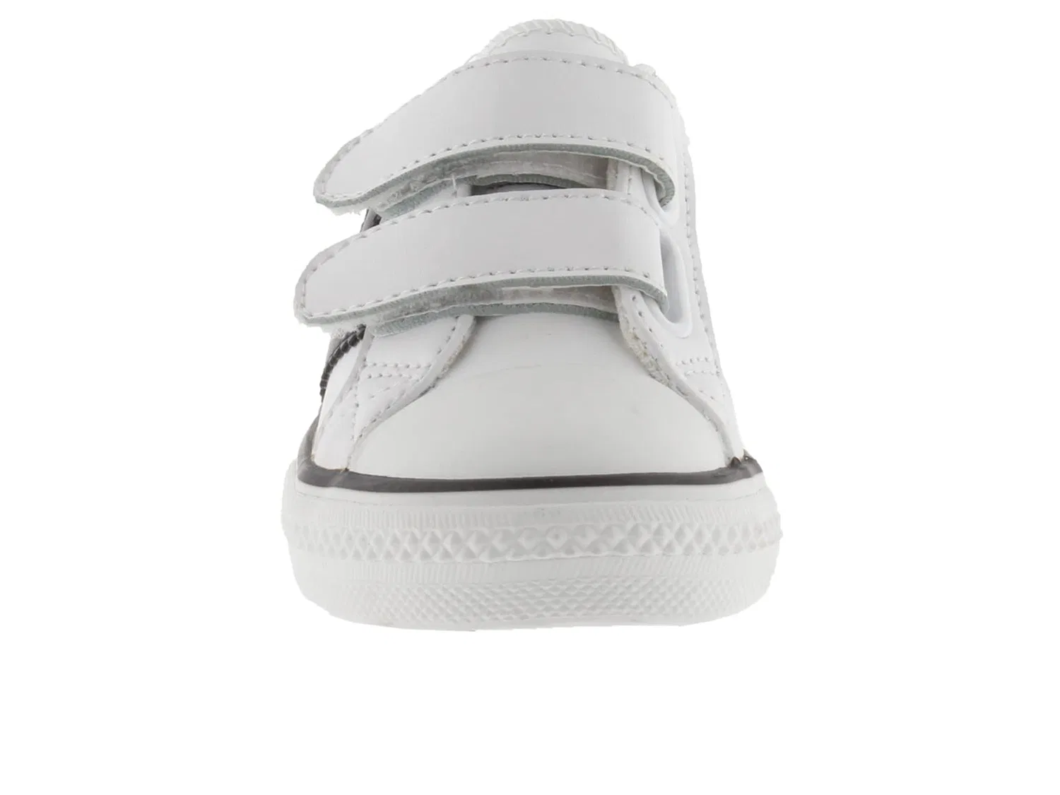 Детские кроссовки с контрастными элементами TRIBU Sneaker Leather Effect & Contrast & Low Neck Tear Unisex Child, White Victoria — фото 3