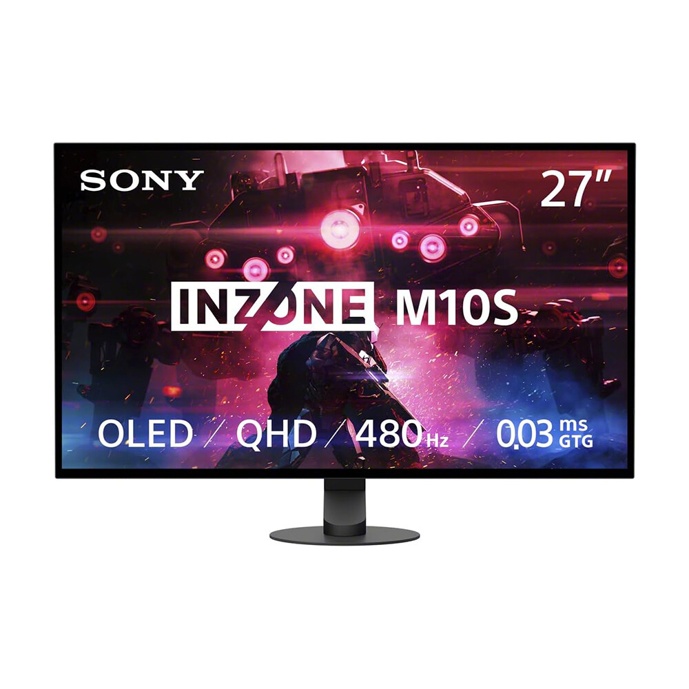 

Монитор игровой Sony INZONE M10S, 27", 2560 х 1440, 480 Гц, OLED, черный