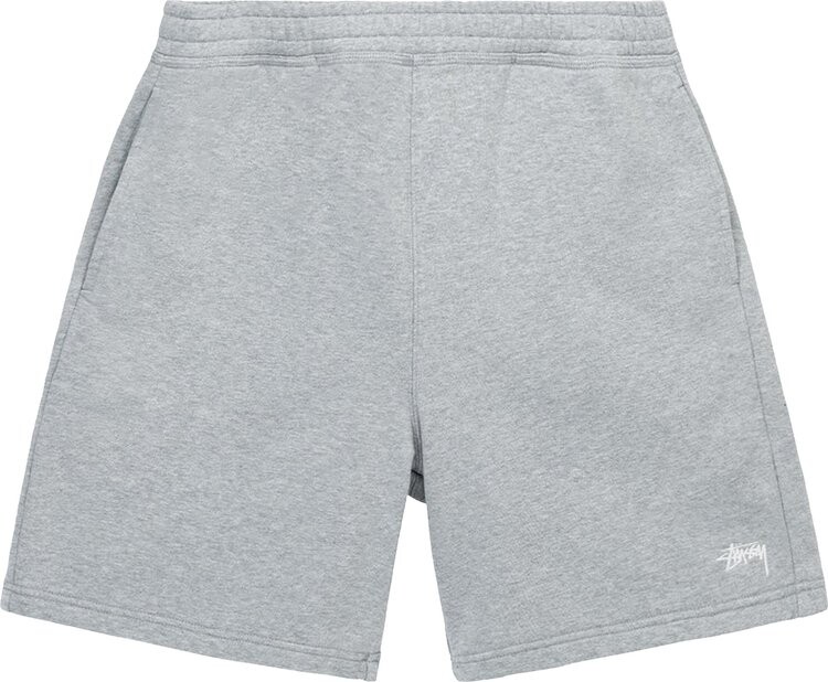 

Шорты Stussy Overdyed Stock Logo Short 'Grey Heather', серый