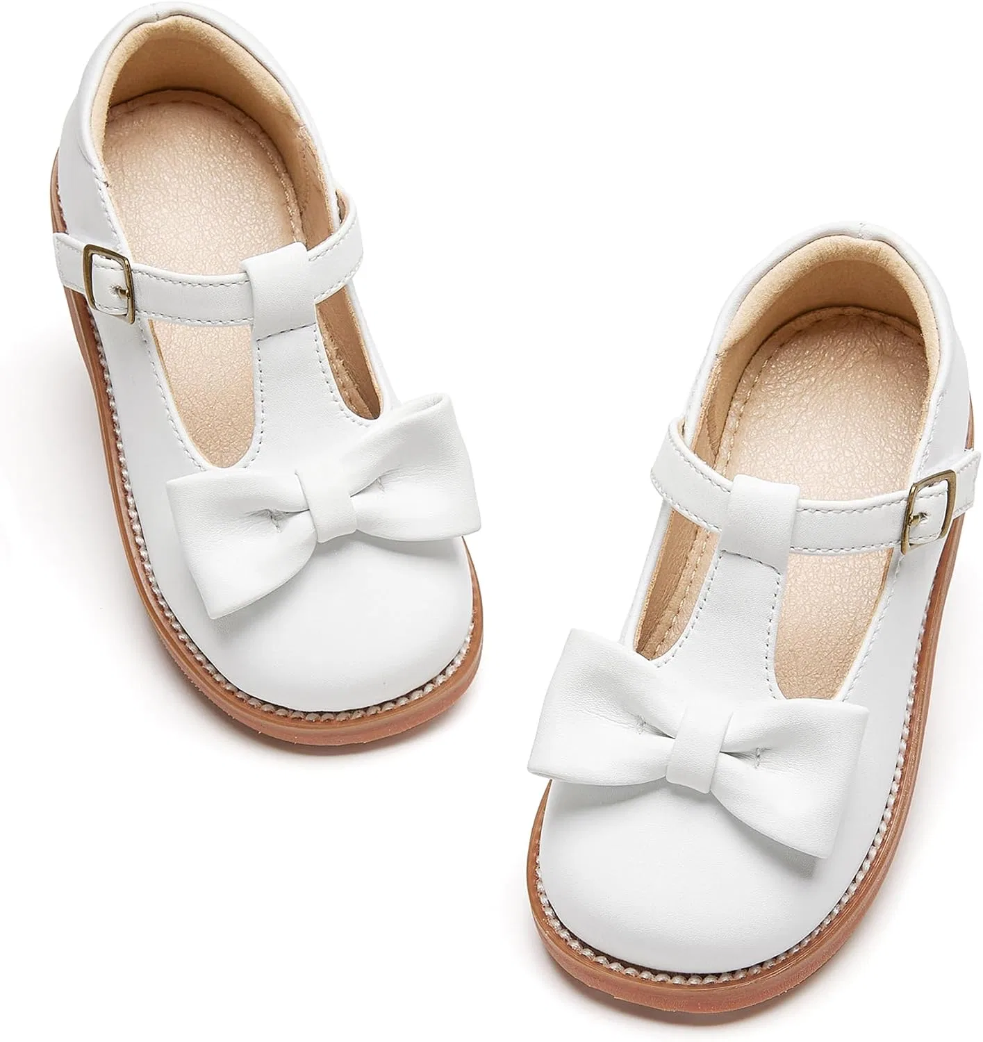 Детские туфли Мэри Джейн для девочек Otter MOMO, White
