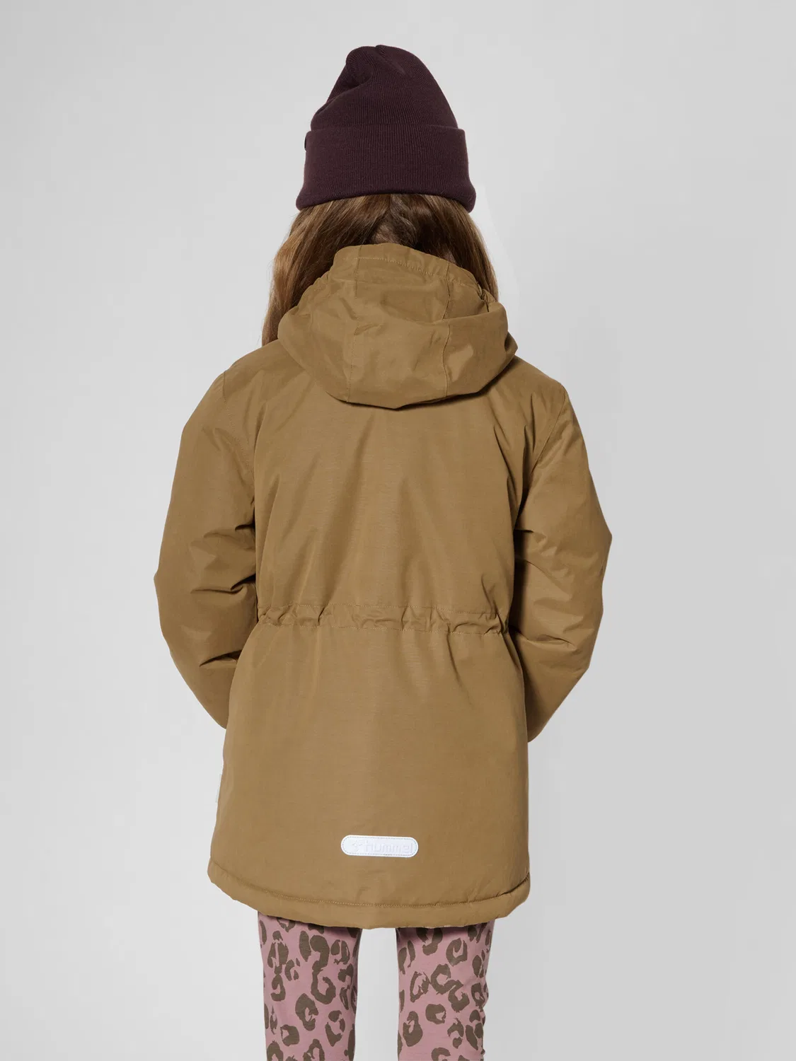 Детская куртка на молнии Hmlathena Lifestyle Hummel, Naturweiß Taupebeige — фото 3