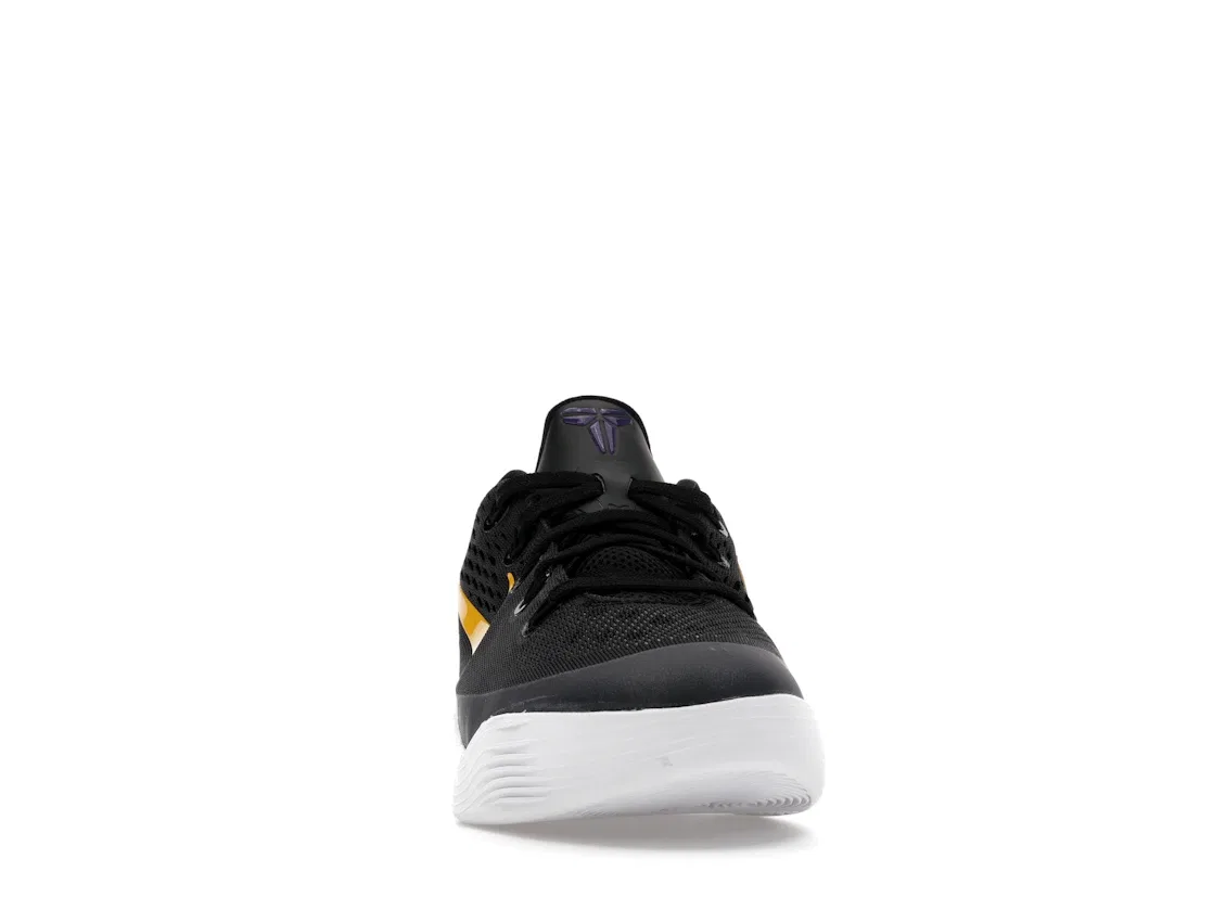 Детские кроссовки для баскетбола Nike Kobe 9 EM Low TB, Black/University Gold/White — фото 2