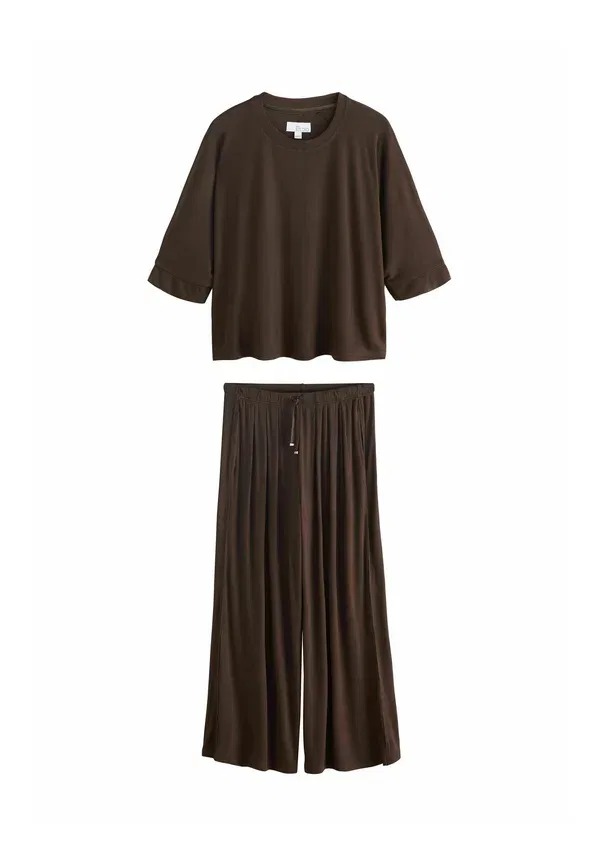 Комплект пижамный Regular Fit Next, chocolate brown, коричневый/шоколадный