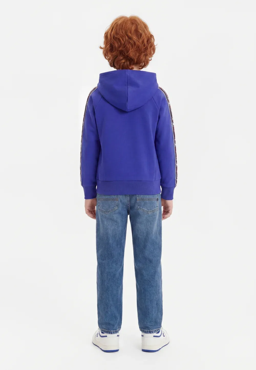 Худи свободного кроя - худи Champion, Royal Blue — фото 2