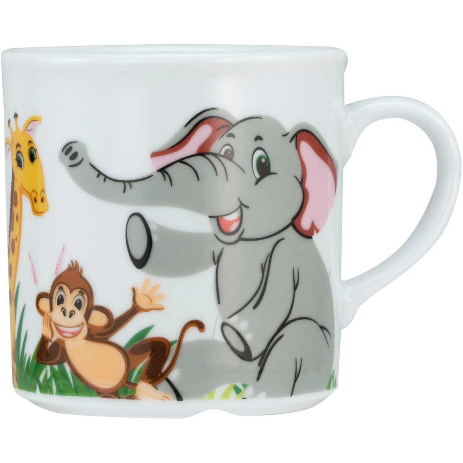 Детский набор посуды из фарфора 3 предмета Zoo CreaTable, Multicolor — фото 3