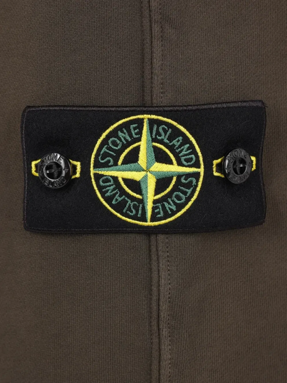 Спортивные брюки с логотипом Stone Island, коричневый — фото 3