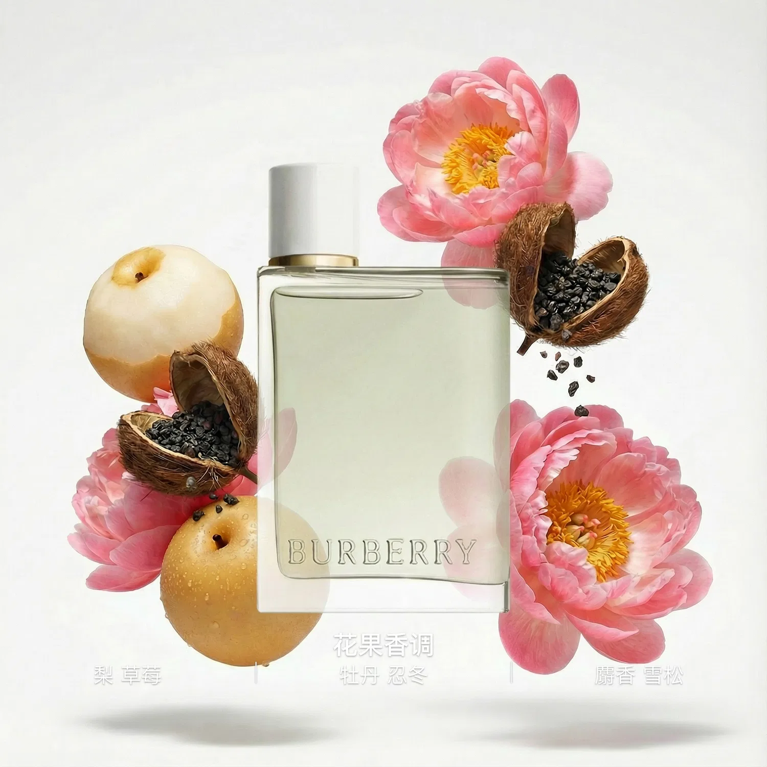 Женский набор пробников ароматов Burberry, 5 мл x 3, Green Grape Gummies Light, Floral Fruity — фото 3