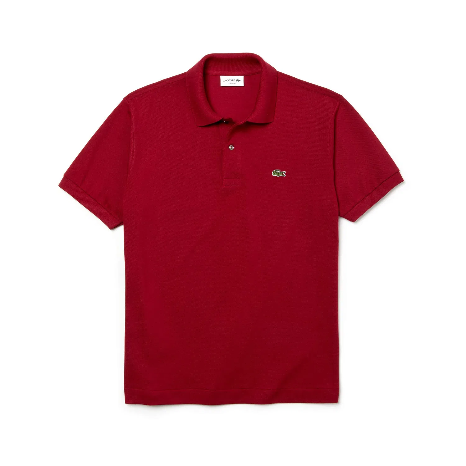 Мужское поло с коротким рукавом L121200 Lacoste, Red (Bordeaux)