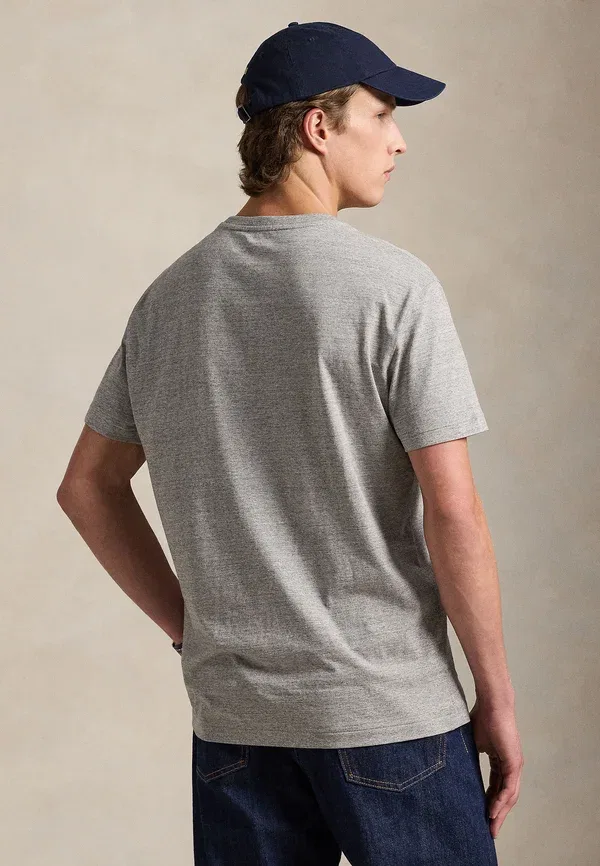Футболка с коротким рукавом Polo Ralph Lauren, темный винтажный хизер — фото 3
