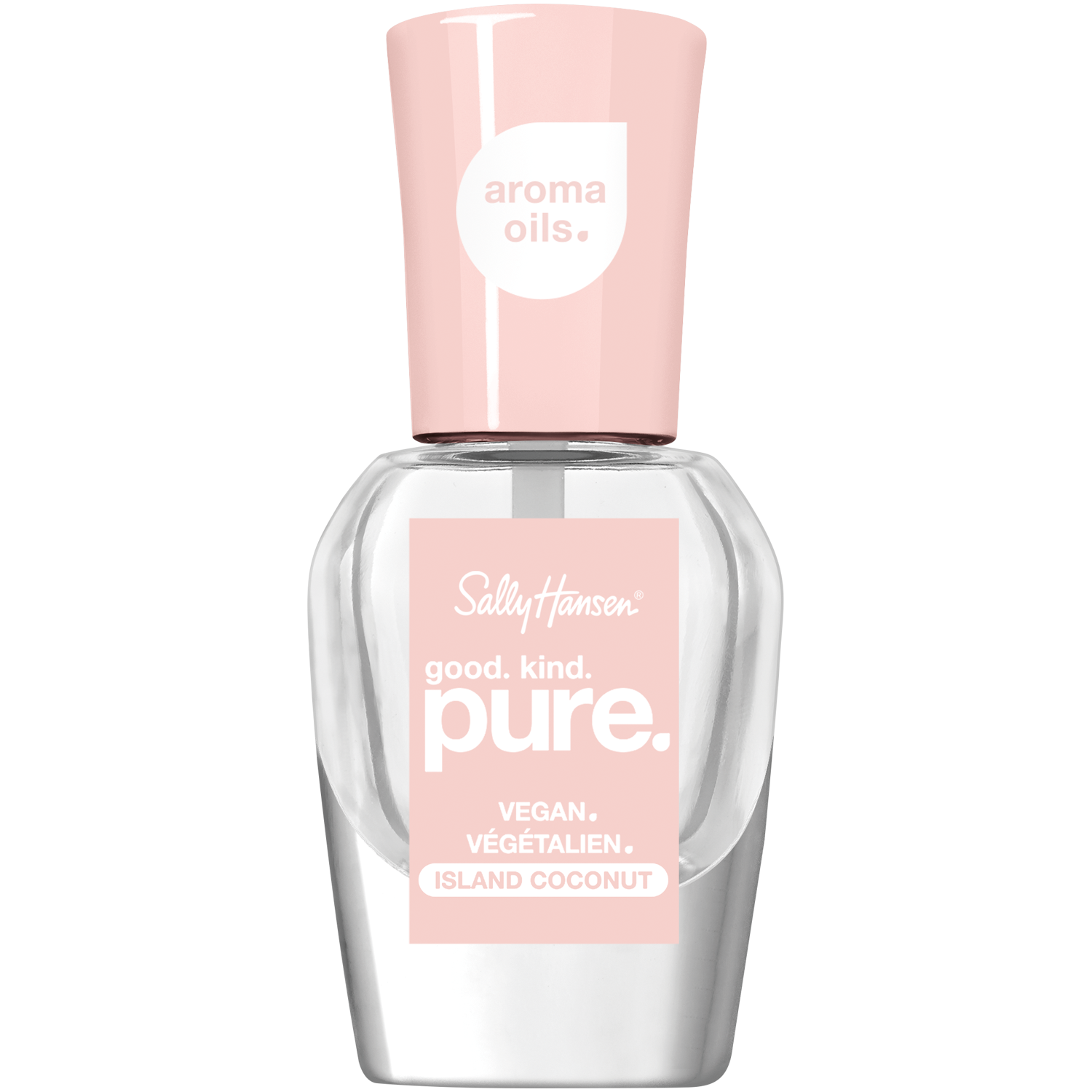 Sally Hansen Pure веганское кокосовое масло для ногтей 022, 10 мл - фото