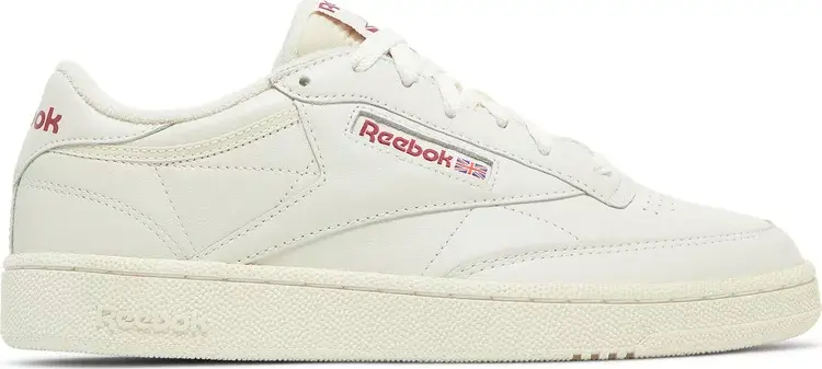 

Кроссовки club c 85 'vintage chalk meteor red' Reebok, пломбир, Серый, Кроссовки club c 85 'vintage chalk meteor red' Reebok, пломбир