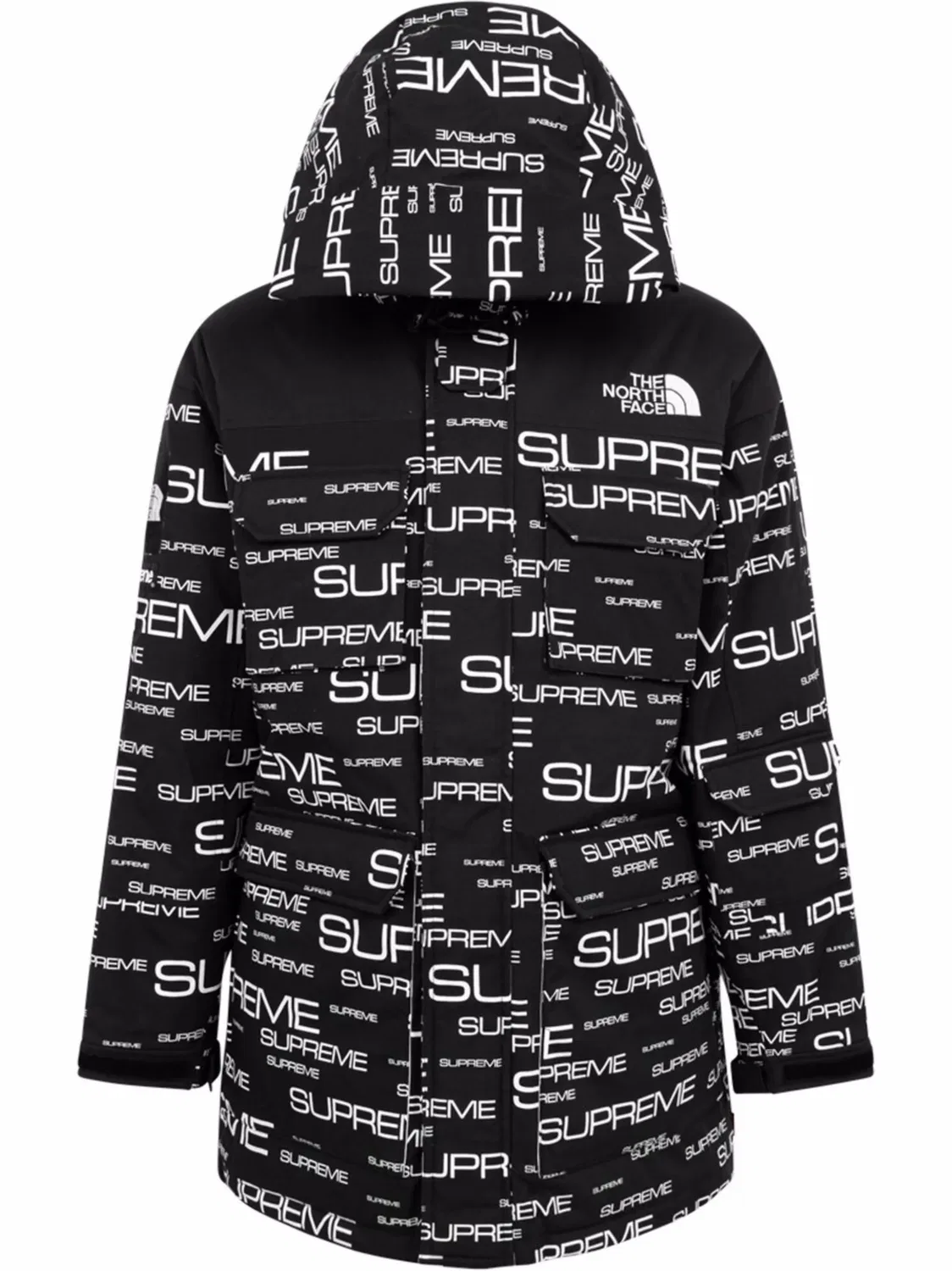 Парка с 700-филовым утеплителем Supreme, черный