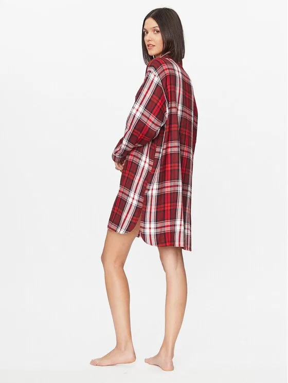 Ночная сорочка relaxed fit Tommy Hilfiger, красный — фото 2