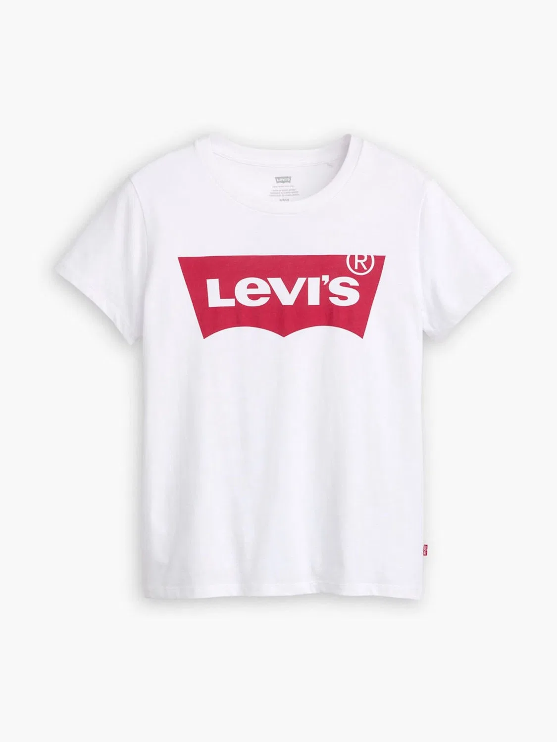 Футболка The-Perfect T-Shirt Levi's, белый/красный — фото 3