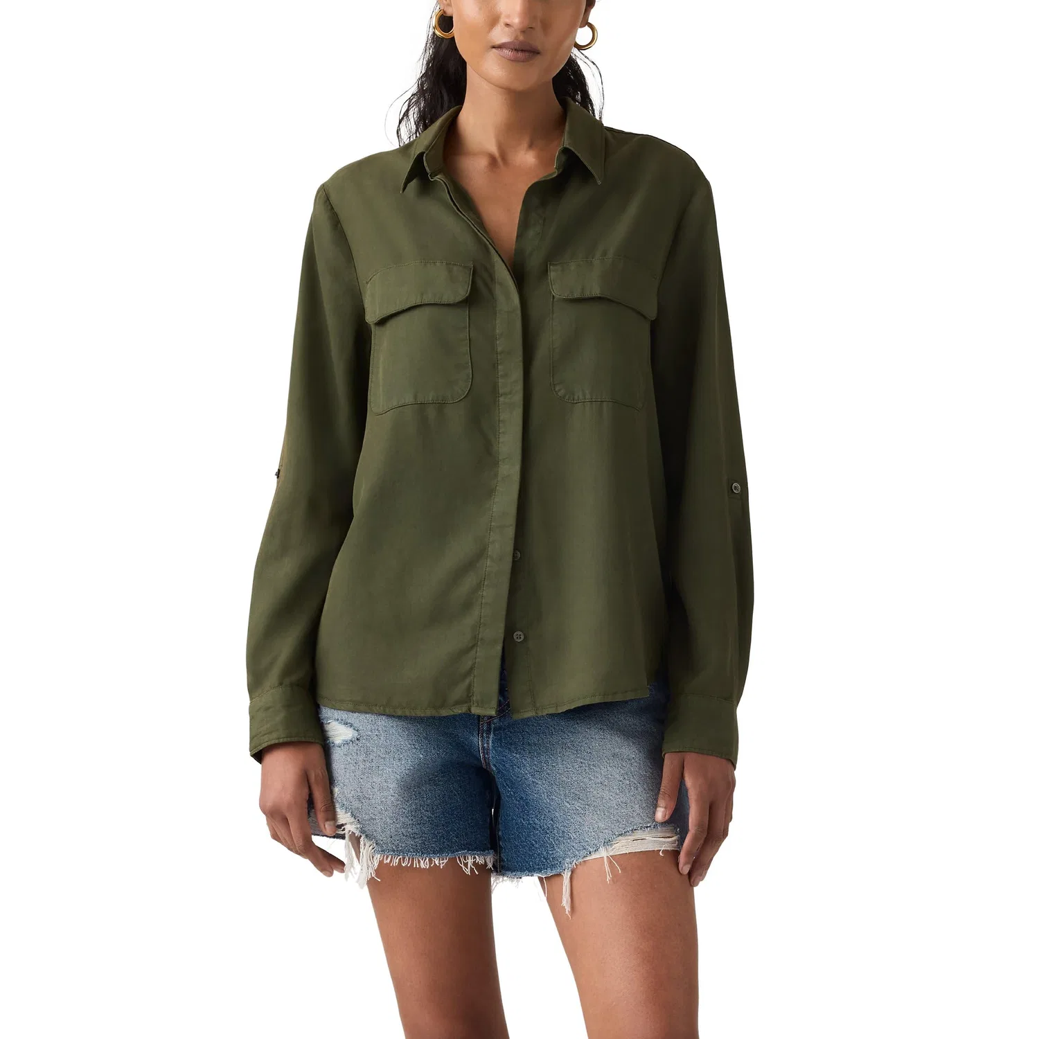 Женская рубашка с длинным рукавом Elaine Utility Levi's, Deep Depths Gd