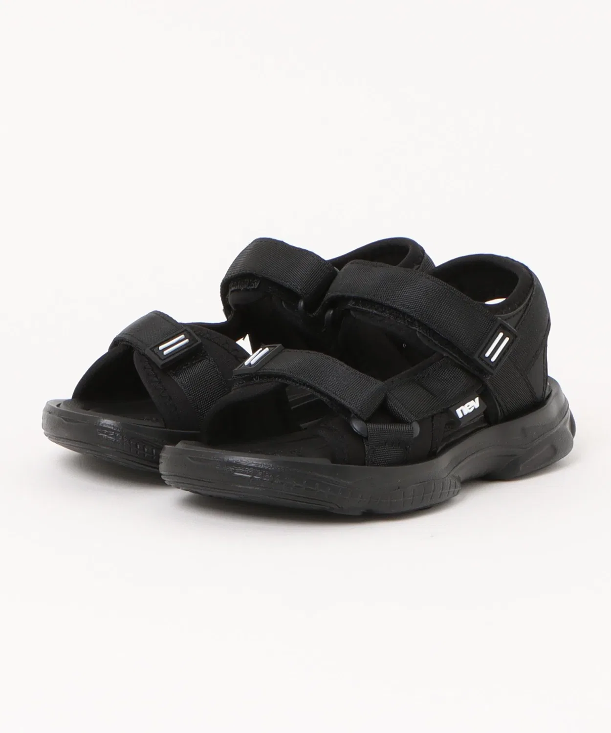 Детские спортивные сандалии с ремешком, модель nev-389 TSURUYA, Black Black