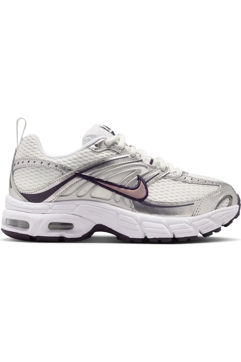 Детские кроссовки с Max Air амортизацией Air Max Moto 2K Nike, Summit White/Violet Ore — фото 2