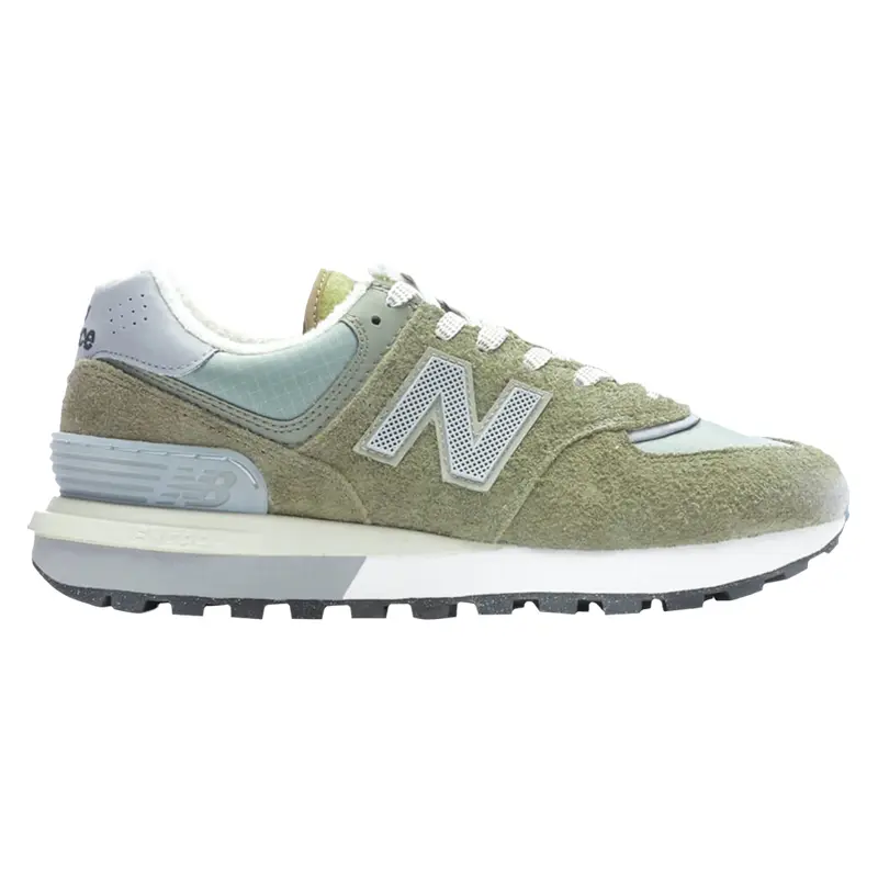 Кроссовки New Balance Stone Island x 574 Legacy 'Steel Blue', серый — фото 2