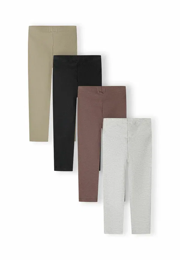 Леггинсы дышащие 4-pack comfort fit Minoti бежевый, серый, коричневый — фото 2