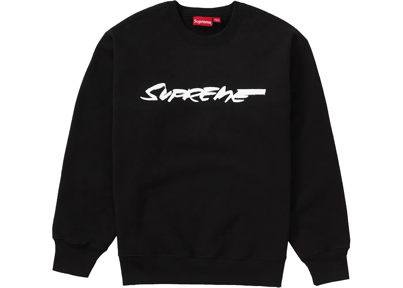 Мужской свитшот с принтом Supreme Futura Logo Supreme, Black