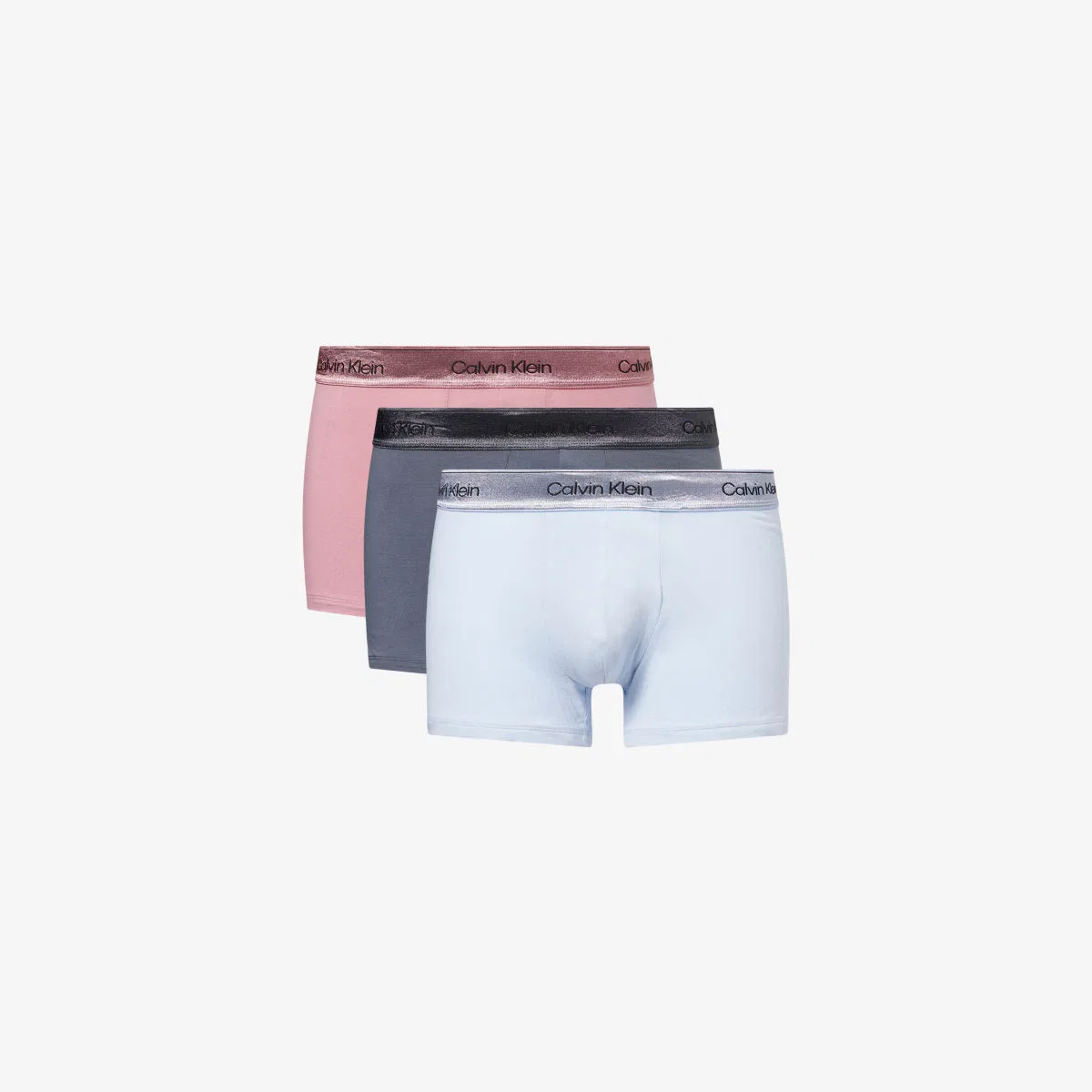 Комплект Icon из трех плавок из эластичного хлопка Calvin Klein, мультиколор