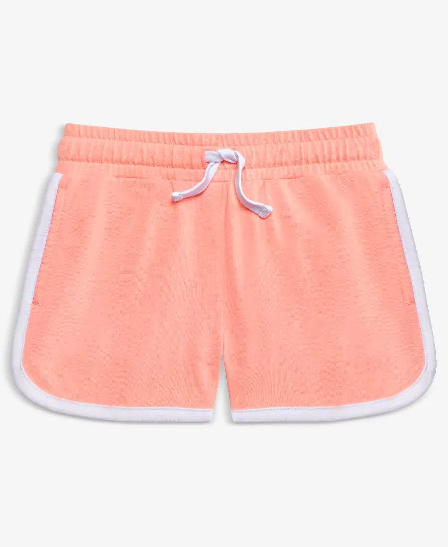 Шорты с эластичным поясом и контрастной отделкой Epic Threads, Lt Blush