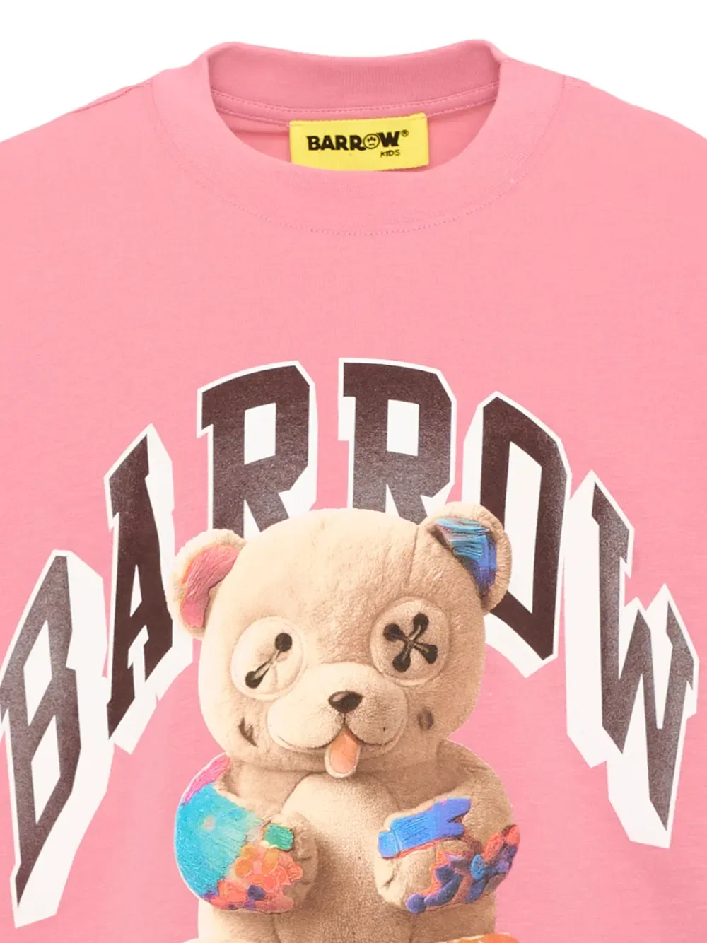 Футболка хлопковая Barrow Kids, розовый — фото 3