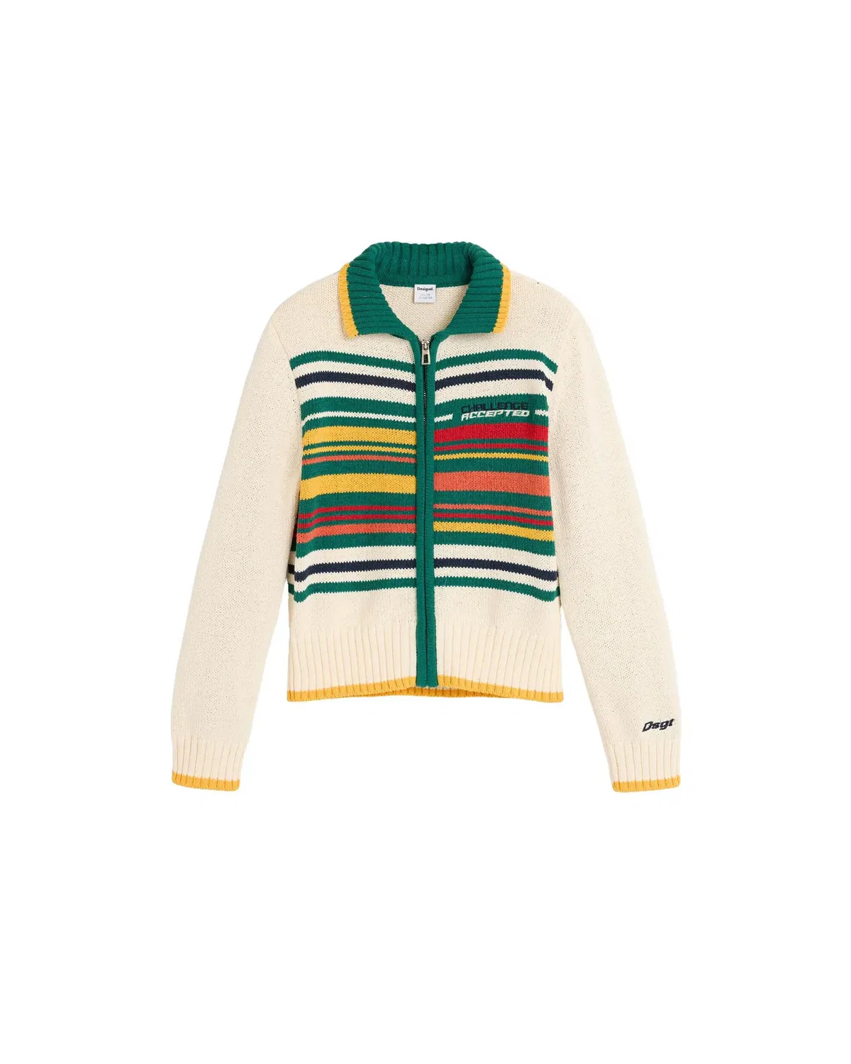 Детский джемпер для мальчиков с принтом Desigual, Blanco