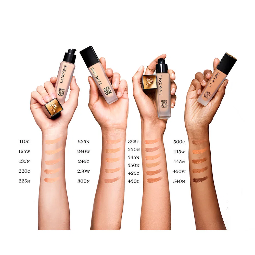 Тональная основа 30 мл стойкая Teint Idole Ultra Wear Lancôme, 300N — фото 2
