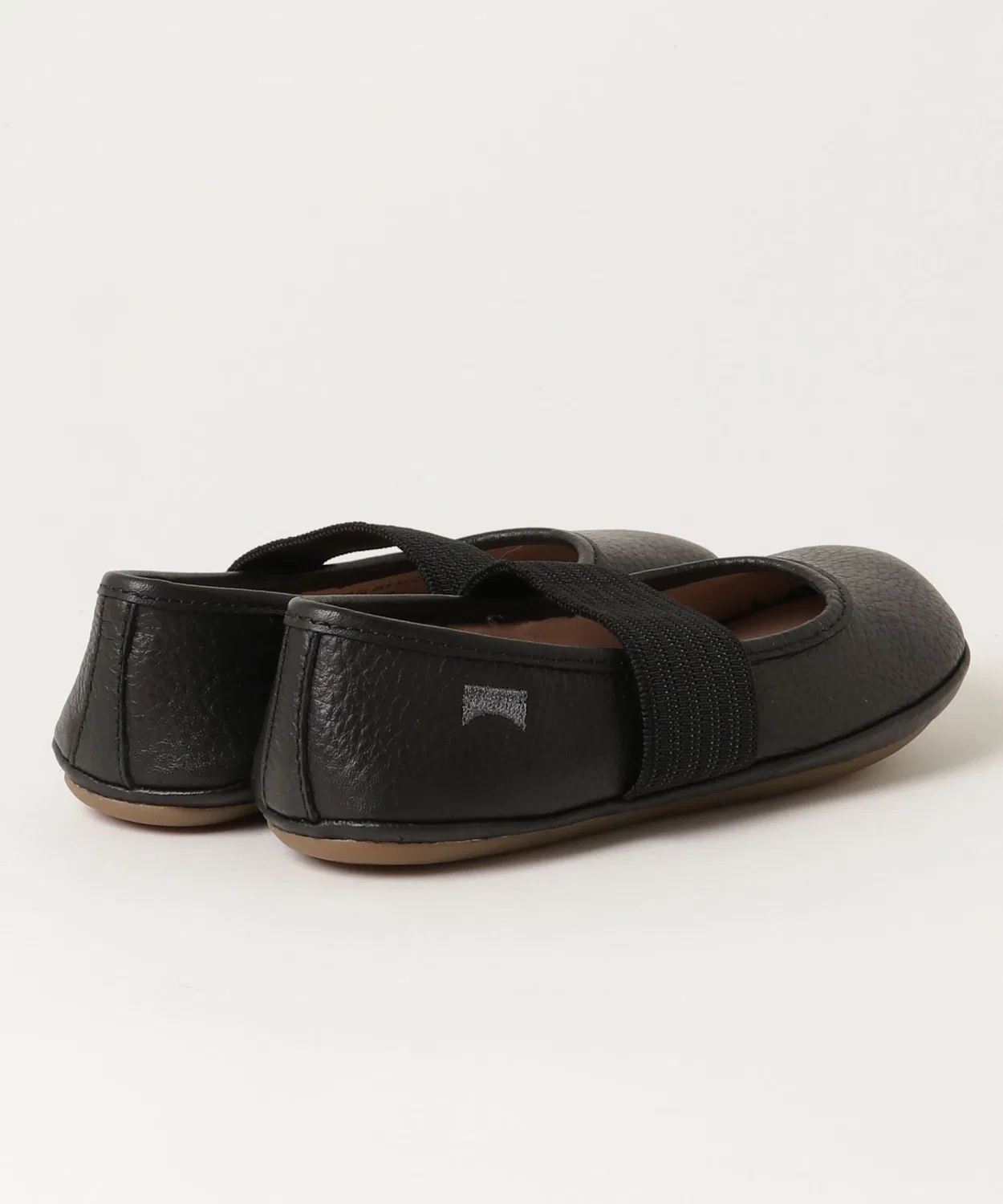 Детские балетки с широкой резинкой, модель RIGHT KIDS CAMPER, Black — фото 4