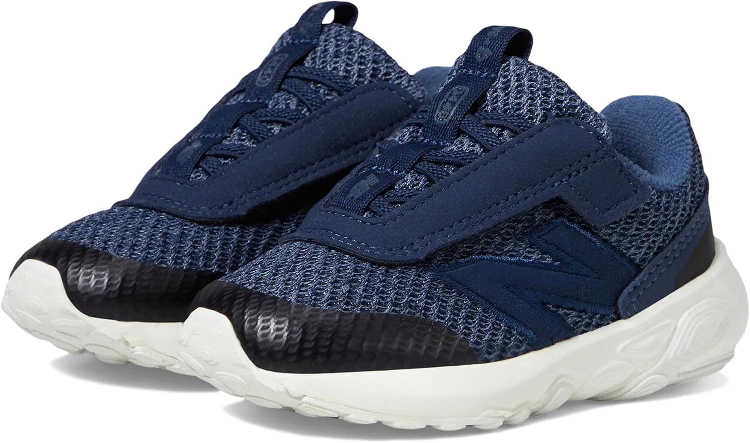 Детские кроссовки для мальчиков с липучкой New Balance, Nb Navy/Angora
