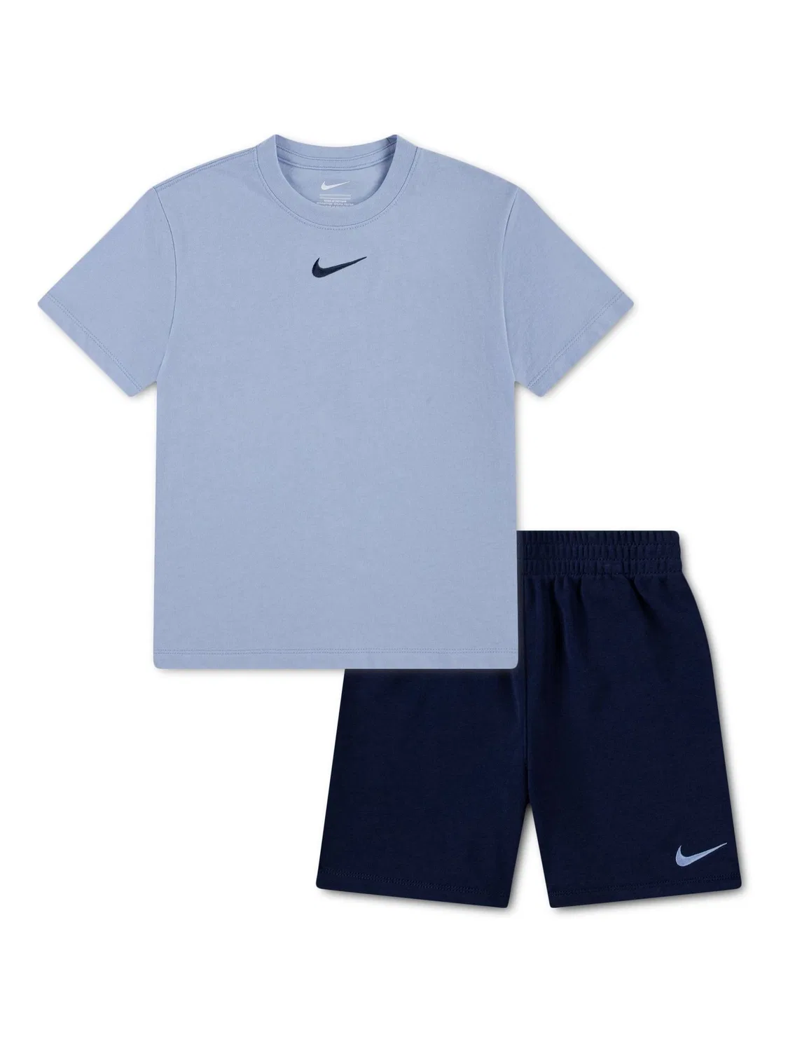 Комплект футболка и шорты, джерси Nike, синий