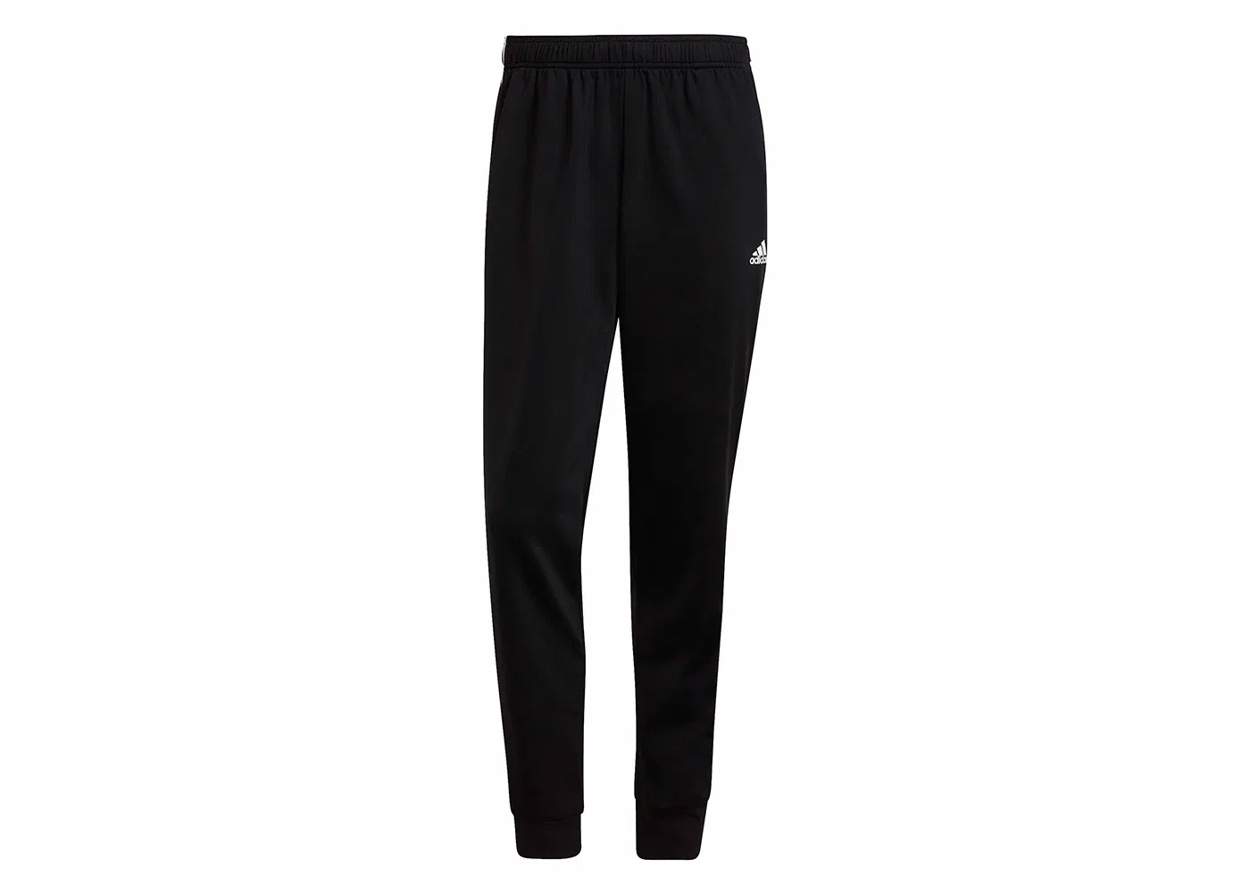 Мужские спортивные штаны зауженные с лампасами Adidas, Black/White