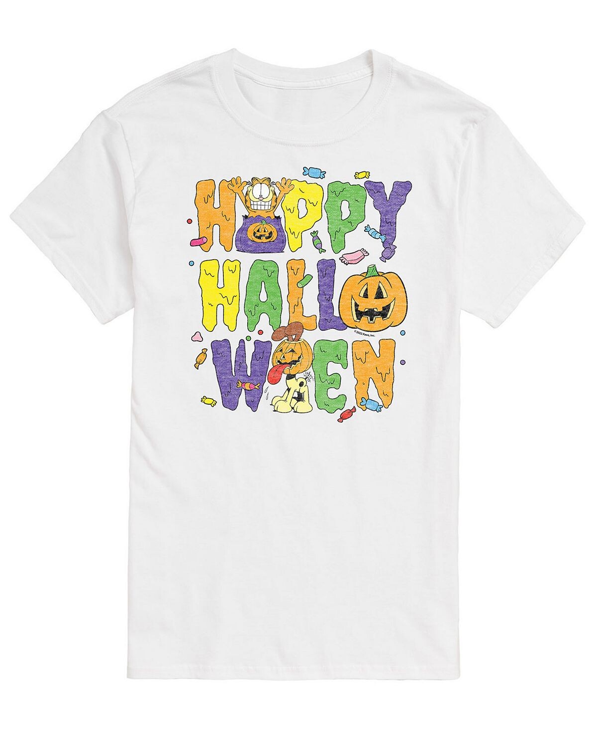 

Мужская футболка garfield happy halloween AIRWAVES, белый