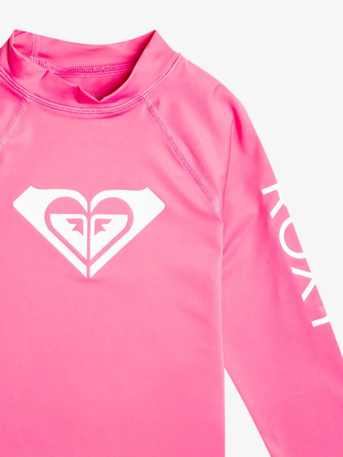 Рашгард с длинным рукавом Roxy Whole Hearted, сиреневый — фото 3