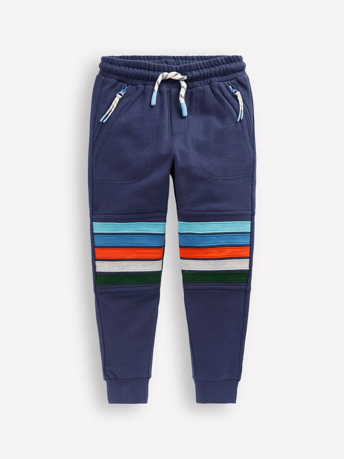 Джоггеры с укрепленными коленями Warrior Boden, синие