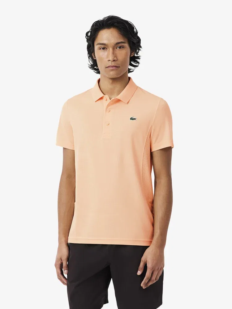 Футболка поло с коротким рукавом Novak Djokovic LACOSTE, Pink