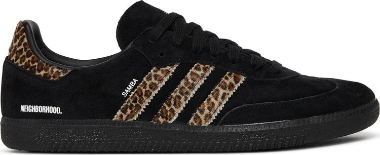 

Кроссовки Adidas END. x Neighborhood x Samba 'Black Leopard', черный